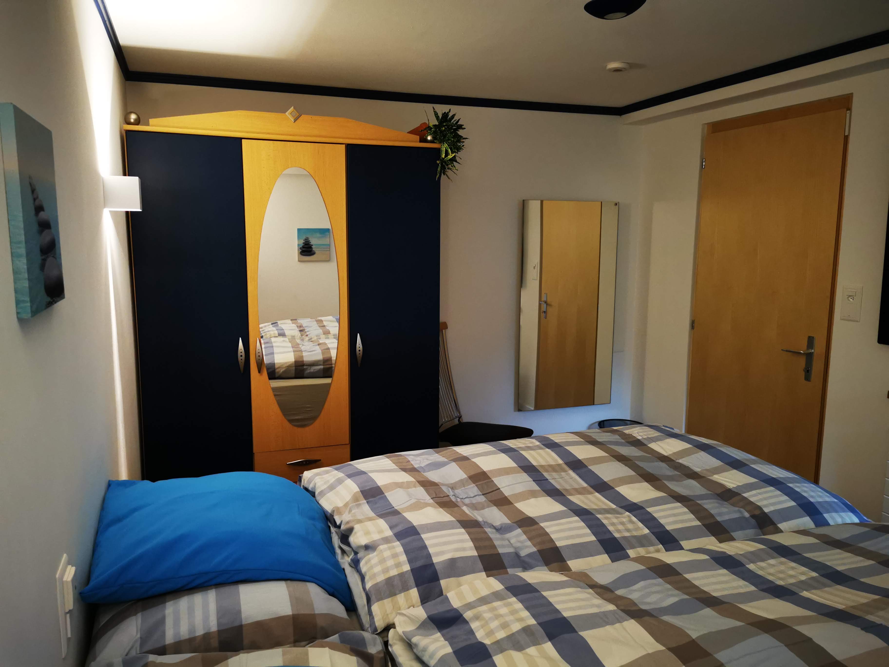 Weiterer Blick ins Schlafzimmer